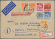 Bundesrepublik Und Berlin: 1948/1964, Vielseitige Partie Von Ca. 90 Briefen, Karten Und Ganzsachen, - Sammlungen