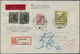Berlin: 1948-1955, Partie Mit Rund 80 Besseren Briefen Und Belegen, Dabei Etliche Aufdruck-Ausgaben, - Unused Stamps