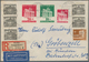 Berlin: 1949/56, Nette Partie Von 8 Belegen, Teils FDC, Darunter 113-15 FDC, 123/125/132 FDC, 116 FD - Unused Stamps