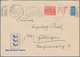 Berlin: 1950/1956, Partie Von Ca. 65 Briefen Und Karten, Dabei ERP, Glocken, Reklame-Zusammendrucke - Unused Stamps
