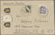 Saarland (1947/56): 1947/1959, Umfangreiche Sammlung Mit Ca. 560 Briefen Und Karten, Dabei Bessere E - Used Stamps