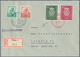 Delcampe - Bundesrepublik Deutschland: 1950/1960 (ca.), Netter Kleiner Posten Von Knapp 100 Belegen Mit U.a. Gu - Sammlungen