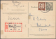 Delcampe - Bundesrepublik Deutschland: 1950/97, Interessanter Posten Mit 233 Ganzsachen, Darunter Spitzenstücke - Collections