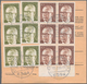 Bundesrepublik Deutschland: 1976/1978, Bestand Von Ca. 760 Frankierten Paketkarten-Stammteilen Mit F - Sammlungen
