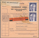 Delcampe - Bundesrepublik Deutschland: 1976/1978, Bestand Von Ca. 760 Frankierten Paketkarten-Stammteilen Mit F - Sammlungen