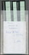 Bundesrepublik - Rollenmarken: 1971/1973, UNFALLVERHÜTUNG (schwarze Nrn): Posten Rollenenden RE 5 + - Roulettes