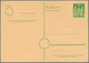 Bundesrepublik - Ganzsachen: 1948/1972. Mit Bizone. Lohnende Sammlung Von 44 Postkarten Und LP-Faltb - Autres & Non Classés