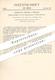 Original Patent - Herrmann Gmeiner , Dresden , 1880 , Buntpapier - Fabrikation | Papier | Tapete | Karton , Walze !! - Historische Dokumente