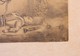 RARE ET ORIGINAL DESSIN CRAYON GRAPHITE L DECHELETTE CAVALIER HUSSARD BLESSÉ ET SON CHEVAL - Dessins