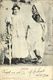 Tunisia, Jewish Young Girl And Old Woman, Juives JUDAICA (1904) Postcard - Jewish