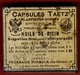 ** BOITE  CAPSULES  TAETZ  -  PARIS ** - Boîtes/Coffrets