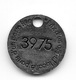 Jeton De Caddie  Ville  MAIRIE  DE  PARIS  ( 75 )   Verso  3975  Recto  Verso - Trolley Token/Shopping Trolley Chip