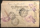 USA Registred Cover LETTRE 1916 N°203 & 208 Pour L'italie Avec Censure De Bologne Y Compris Son Texte Interieur !! - Lettres & Documents