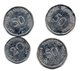 ROYAUME-UNI - Lot De 4 Jetons Aluminium - National Transport Token - Firma's