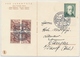 1943 Pro Juventute Karte "Junge Walliserin" Mit J105 / 424 Gestempelt Tag Der Briefmarke - FRIBOURG 1943 - Lettres & Documents