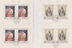 Czechoslovakia Scott 2147-2151 1977 Paintings, Sheetlets, Used - Blocks & Sheetlets