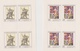 Czechoslovakia Scott 2265-2269 1979 Paintings, Sheetlets, Mint Never Hinged - Blocks & Sheetlets