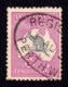 Australia 1917 Kangaroo 10/- Grey & Intense Aniline Pink 3rd Watermark Used - Ungebraucht