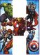 Delcampe - LOT DE   103 CARTES  TRADING CARD GAME  MARVEL AVENGERS  ATTAX 2010  +  LOT DE 28 CARTES EN DOUBLE - Marvel