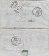 LETTRE. 1854. BOUCHES-DU-RHONE SALON POUR ARLES. TAXE TAMPON 30 - 1849-1876: Période Classique