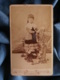 CDV A. Thomas à Paris à Paris - Portrait Femme Col Dentelle (Jeanne Hoedts Future épouse Coutant) Circa 1880-85 L425 - Antiche (ante 1900)