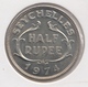 @Y@    Seychellen  1/2   Rupee  1974     Unc    (1441) - Seychelles