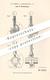 Original Patent - W. Lorenz , Karlsruhe / Bayern , 1880 , Lager Für Wellenleitungen | Maschinenwelle , Motor , Motoren - Historical Documents