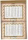 ALMANACH -CALENDRIER  Chromo  SEMESTRIEL 1869  Second Emprire Napoléon III  (Papeterie E. BOULOU Lyon) FEVR 2019 ABL 4 - Small : ...-1900