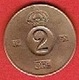 SWEDEN  #  2 ØRE FROM 1955 - Suède