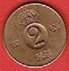 SWEDEN  #  2 ØRE FROM 1970 - Suède