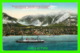 BATEAUX, SHIPS - R.M.S. AORANGI, OUTWARD BOUND FOR AUSTRALIA IN 1937 - BURRARD INLET & NORTH VANCOUVER - - Paquebots