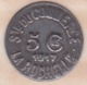 17 . Charente-Maritime. Société De Commerce La Rochelle. 5 Centimes 1917 - Monetary / Of Necessity