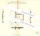 Original Patent - Robert Neubauer , Plauen , 1881 , Säumer Für Press-, Kerb-, Toll- U. Rüschenmaschine | Nähmaschine - Historische Dokumente