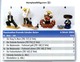 Kinder 2002 : Série Complète Allemande : Faszination Fremde Lander Asien (6 Figurines Avec 6 BPZ) - Sets