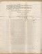 Lettre Circulaire Ministère Des Finances --- Des Domaines Affranchi Par état De Paris A Orléans Verso TAD 25/11/1830 - 1801-1848: Précurseurs XIX