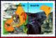 Ref. BR-2383A BRAZIL 1992 ANIMALS, FAUNA, NTL PARK,LEOPARD,CANYON,, CATS,CULT.HERITAGE,MI#2489-90 MNH 2V Sc# 2382-2383 - Neufs