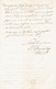 Précurseur 28/12/1847 Lettre Par Le Messager MASSET De HERVE à LIEGE - Signé BAYAUX-PARIS Imprimeur-libraire - 1830-1849 (Belgique Indépendante)