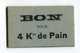 Jeton Carton - Monnaie De Nécessité "Bon Pour 4kgs De Pain / Einville-au-Jard (Meurthe Et Moselle)" Emergency Token - Monétaires / De Nécessité