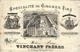 Tinchant Frères   Spécilaté De Cigares Fins  ANVERS/ANTWERPEN Factuur 29 Octobre 1889 - 1800 – 1899