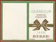 -- CALENDRIER 1970 - GLAMOUR PARFUM COLOGNE BOURJOIS -- - Formato Piccolo : 1961-70