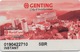 Carte De Membre Casino : Genting City Of Entertainment Malaisie - Cartes De Casino