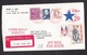 USA: Registered Airmail Stationery Cover To Germany, 1993, 5 Extra Stamps, High Value $ 6.95, R-label (minor Damage) - Brieven En Documenten