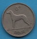 EIRE IRLANDE 6 Pingin 1 Reul 1952 KM# 13a Chien DOG - Irlande