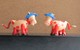 Kinder 2006 : Série Complète : Le Manège Enchanté + 2 Variantes (9 Figurines Avec 9 BPZ) - Cartoons