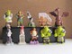 Kinder 2010 : Série Complète : Shrek 4 + 1 Variante (10 Figurines Avec 1 BPZ) - Cartoons