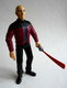 FIGURINE PLAYMATES TOYS 1993 STAR TREK NEXT GENERATION - Cpt JEAN LUC PICARD AVEC LASER - Star Trek