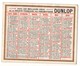 Calendrier DUNLOP 1918 - Small : 1901-20