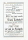 LIEGE 1946 - Programme Cinéma "PALACE" - Illustré Par FORG - La Cage Aux Rossignols Avec Georges Biscot, René Génin - Programmes