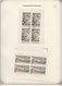 Delcampe - Tsjechoslowakije  .  9  Pages With Stamps       .        .    MNH ,mint-hinged  Ancancelled - Blocks & Sheetlets
