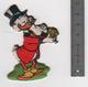 Figurine Mickey Walt Disney Productions Oncle Picsou En Mousse Année 80 Stenval - Disney